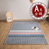 A彩虹條-灰-A類母嬰級全棉90*200cm【A類全棉面料】 × 1個