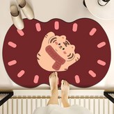 KR-趣味卡通-11,30x40cm【小尺寸瀝水墊】 × 1個