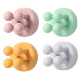 핑크+민트+옐로우+그레이