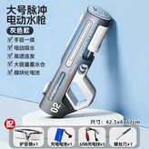 43CM云霧灰-無燈版【自動吸水+手自一體】電動連發【升級2塊電池】+護目鏡+螺絲刀 × 1個