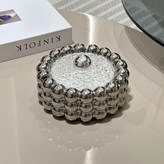 連珠菸灰缸-銀色+圓珠蓋子:如圖 × 1個
