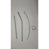 長頸鹿燈架銀色兩節 × 1個