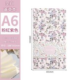 紫花空白本 A6 × 1個