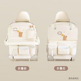 棉布小熊-【可摺疊餐桌+垃圾桶】 × 1個