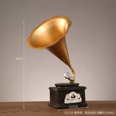 빈티지 축음기 - 블랙베이스 × 1개