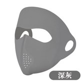 全臉防護 透氣輕薄【全臉款-深灰】 × 1個