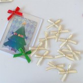 米色蝴蝶結,10個 × 1個