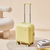 奶酪黃-【泡泡款登機箱501】18寸【可登機+品牌好貨】 × 1個