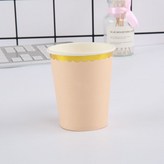 紙杯粉色10個 × 1個