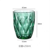 綠色菱形漱口杯 × 1套