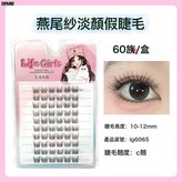 燕尾紗斜飛上鏡睫:如圖 × 1盒