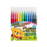 12색(빨주노초파남보+분홍+살구+연두+검+갈색)