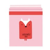 卡通垃圾袋 紅色小狐狸 1包15入 × 1個