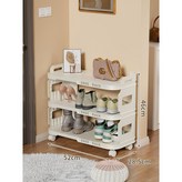 白色三層鞋架---限時特惠 × 1個