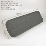 뉴그레이오벌베개코튼린넨 × 1개