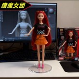 獵魔女團搪膠【紅髮米拉單隻】關節可活動 × 1個