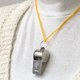 메탈호루라기 교통정리 심판 목걸이호루라기