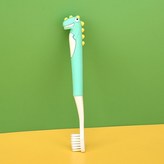 湖藍色軟毛恐龍牙刷 × 1個