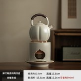蘇打釉瓷柄南瓜壺 炭爐 × 1套