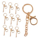 02 고리키링 골드10개 × 1세트