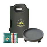 【綠色】泡腳桶+萬向盤 送足浴包 × 1個