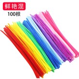 10色鮮豔混色(約100根):無規格 × 1個