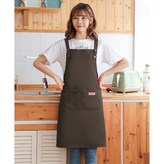 길이조절 H형 생활방수 앞치마(커피) × 1개