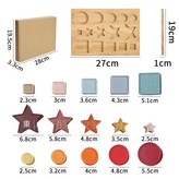 堆疊玩具 含板子 × 1個