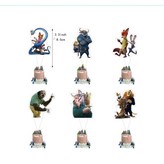 7. 24pcs cake topper × 1개