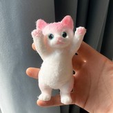 粉黛舉手貓 × 1個