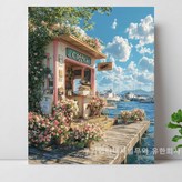 PK0740-해변 카페 × 1개