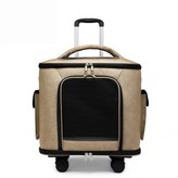 寵物外出包卡其色 × 1個