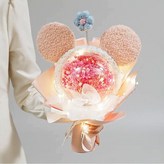 B01투명돔:핑크안개 × 1개