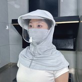 圍脖款灰色+透明面罩,成人碼（55-60CM） × 1個
