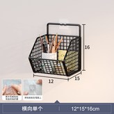 黑色單格款贈送無痕貼×2:容量升級  穩定牢固 × 1個