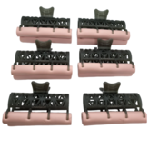 열펌단열집게(6개)블랙대형 × 1개