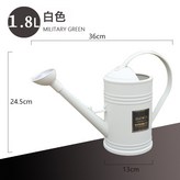 仿鐵皮澆水壺白色(高款)小號:如圖所示 × 1個