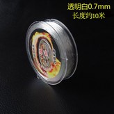 透明白線徑約0.7mm體驗款無剪刀 × 1個