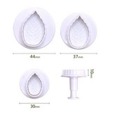 3. 나뭇잎 3pcs × 1개