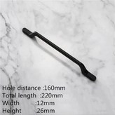 3) Black  160mm9 × 1개