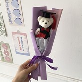 紫熊【30*15cm】 × 1個