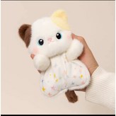 豆袋三花貓:16cm【含金屬環掛扣】 × 1個
