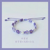 中紫系材料包(編2條） × 1個