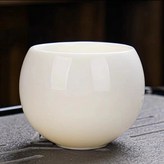 禪意杯—純白 羊脂玉 × 1個