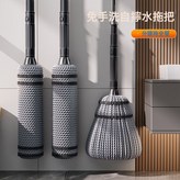 灰色加強不鏽鋼杆1個+1個拖布頭:如圖所示 × 1個