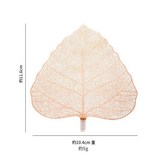 加厚樹葉濾網 玫瑰金 × 1套