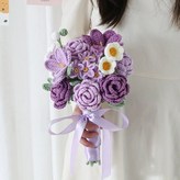 手捧花束紫羅蘭 成品 × 1個