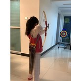 최상위 구성 라지 레드 활 10개 손가락 커버 × 1개