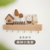 森林小兔家｜金色掛勾 × 1個