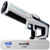 脈衝 全自動吸水槍 白色 × 1個